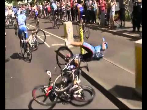 Tour De France crashes 2007