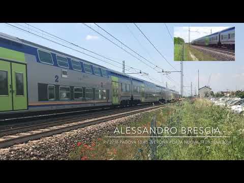 TRENITALIA REGIONALE VELOCE 2716 PADOVA 13:40 - VERONA PORTA NUOVA 14:39  03.06 2019