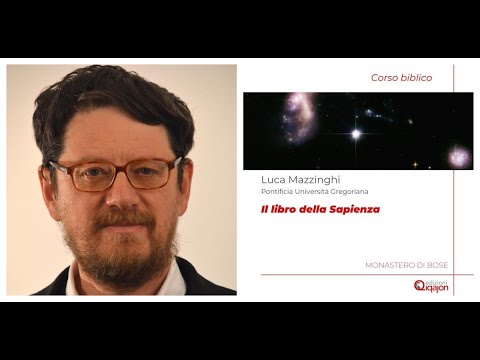 Luca Mazzinghi "Il libro della Sapienza"