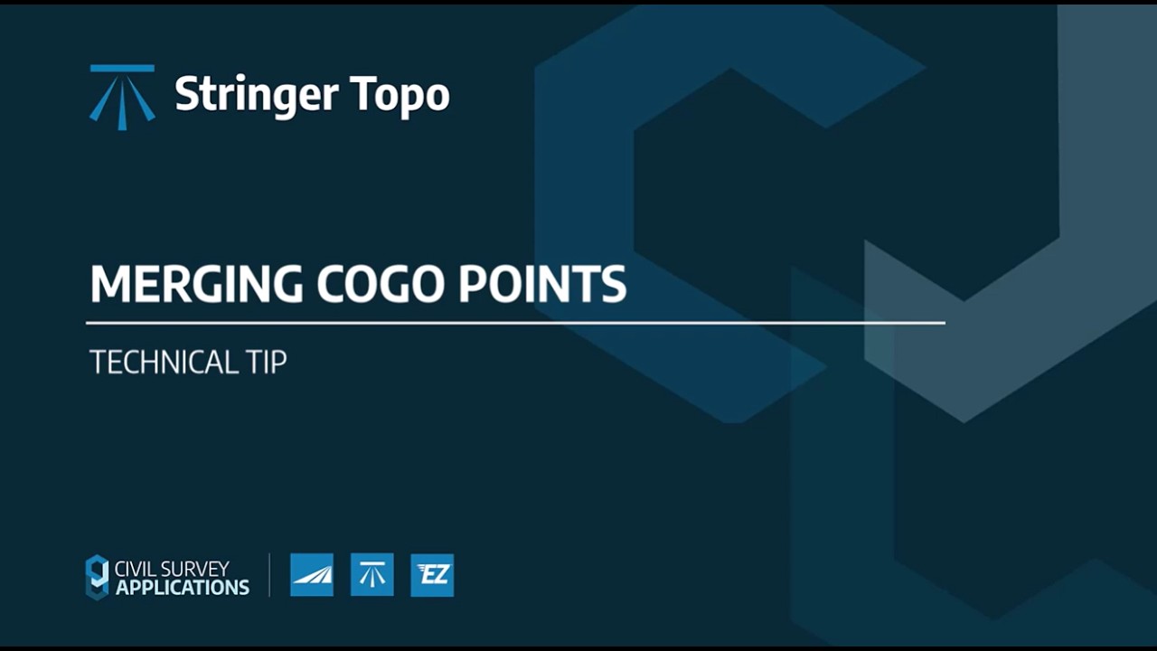 Stringer Survey | Combining Duplicate Points
