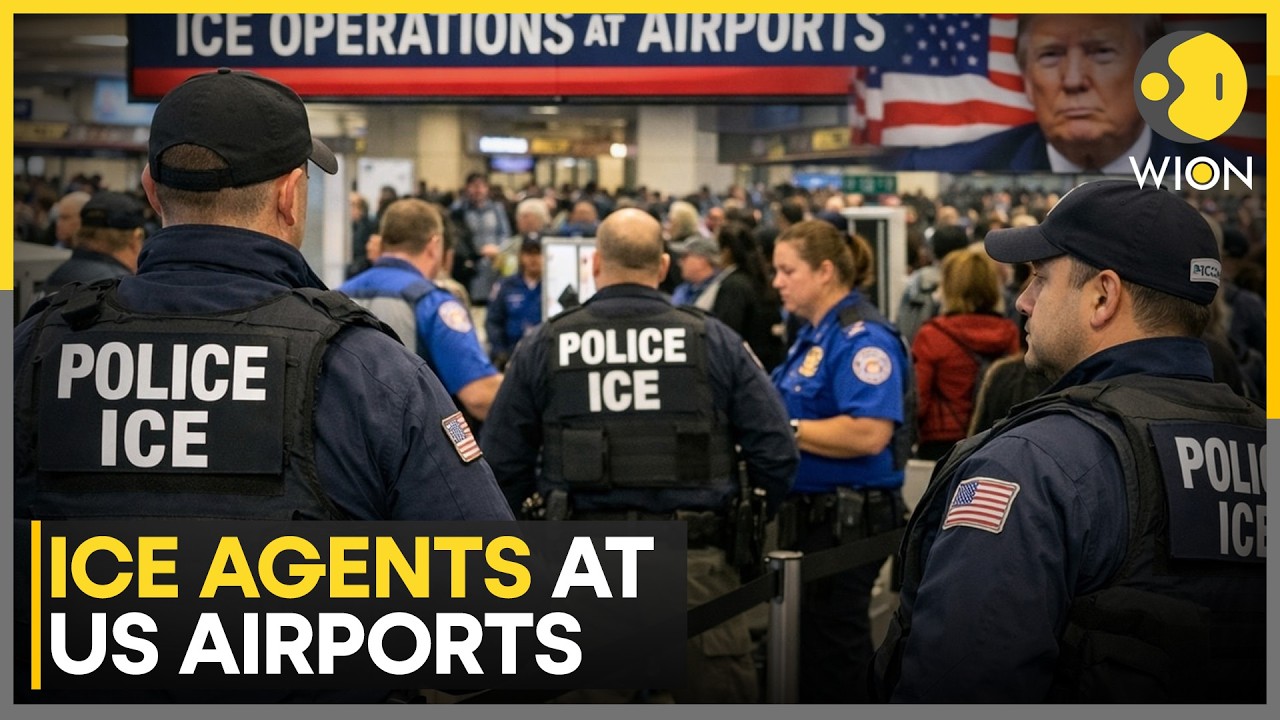Trump Deploys Immigration Agents to Airports as Shutdown Triggers Security Crisis | WION