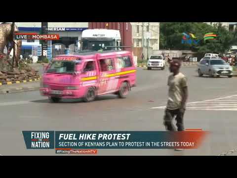 Fuel protest | Mombasa, 9am: Typical morning rush | Kevin Mutai reports.