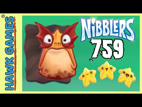 Fruit Nibblers Level 759 - 3 Stars Walkthrough, No Boosters