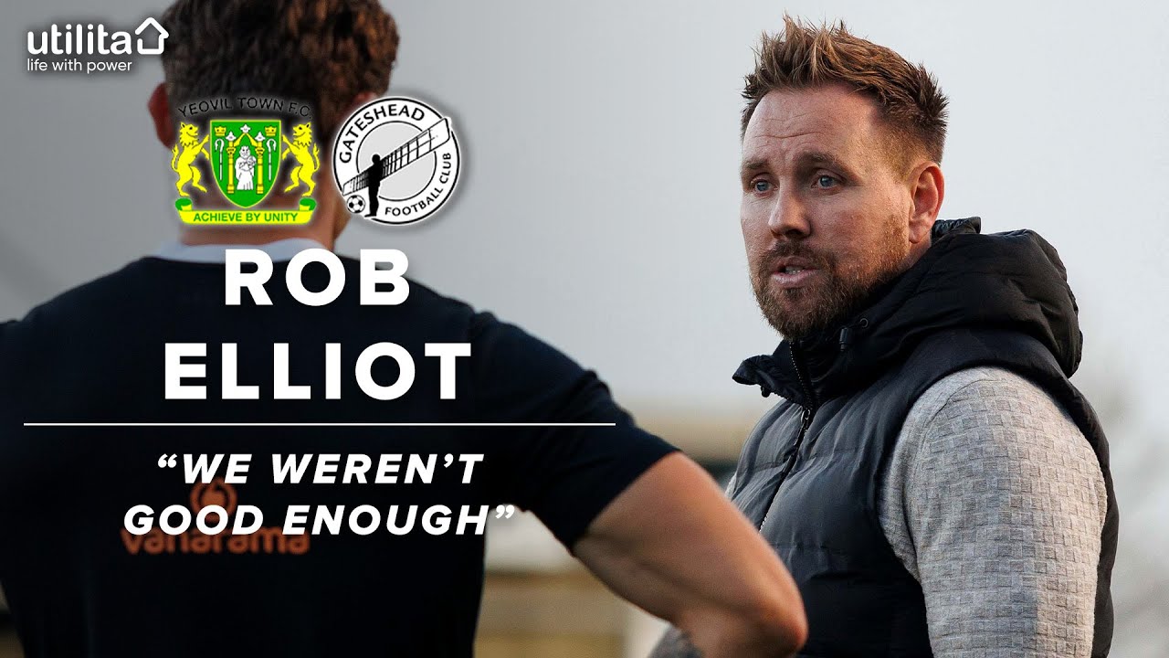 💬 “We weren’t good enough” | Rob Elliot on Yeovil defeat | POST-MATCH