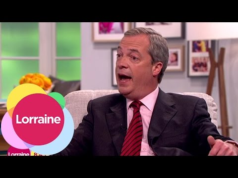Nigel Farage On The Mediterranean Migrant Crisis | Lorraine