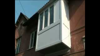 Французский балкон. Французское остекление. Окна Rehau 70. Кривой Рог