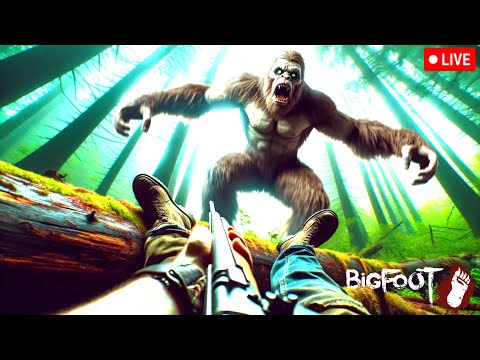 THIS WAS A MISTAKE! HUNTING BIGFOOT ON NEW ROSS LAKE PARK MAP! | Bigfoot the game live stream!
