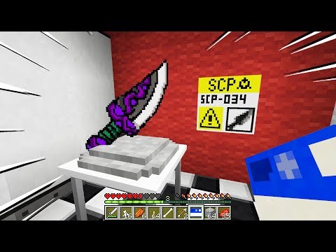 NON TAGLIARTI CON QUESTO COLTELLO!! - Minecraft SCP 034