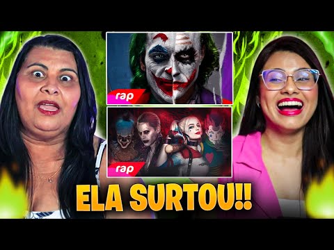 ELA QUASE TEVE UM TRECO! 😱 | RAP DO CORINGA - 7MZ