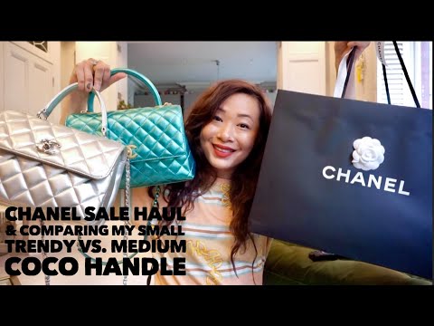 Chanel Sale Haul and Chanel Trendy vs. Coco Handle | Wenwen Stokes