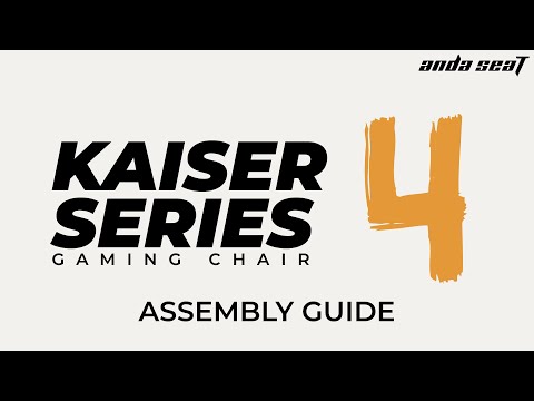 Кресло Anda Seat Kaiser 4 Orange Size L (AD12YDDC-L-20-O-PV/C)
