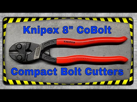 Knipex Pjaustymo įrenginiai 200mm CoBolt PVC (71 01 200) video