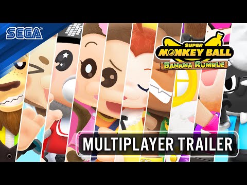 Super Monkey Ball Banana Rumble | Multiplayer Trailer thumbnail