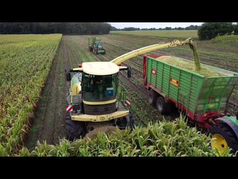 Maisernte 2019 | LU Brüggen | Krone Big X 780 | John Deere 8370R