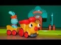 Мультфильм про паровозик, его друзей и железную дорогу. Игрушки для детей 