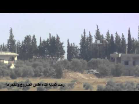 تفجير دبابة في ريف حمص الشمالي من قبل لواء صلاح الدين بالتعاون مع فوج المهام الخاصة