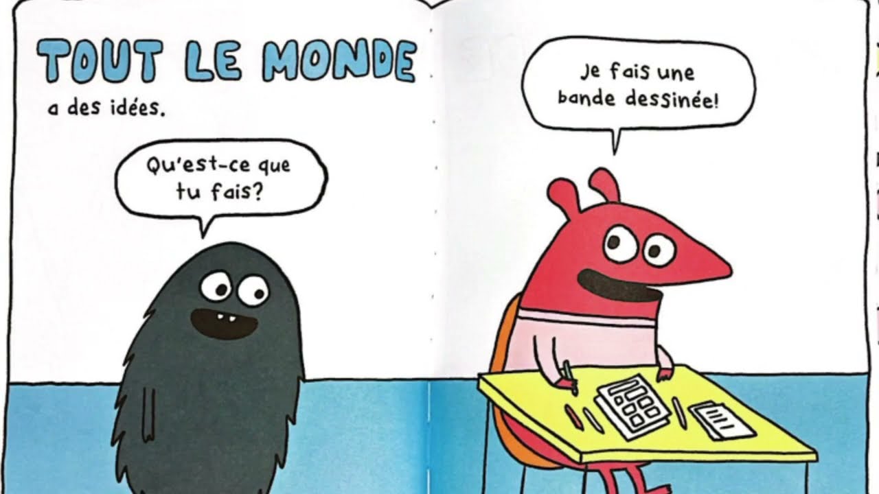 TOUT LE MONDE  by Elise Gravel (Author, Illustrator) French read aloud