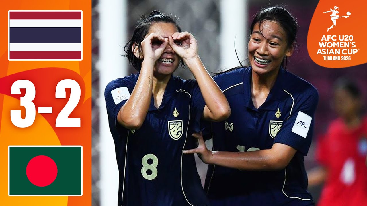 Thailand U20 vs Bangladesh U20 Highlights