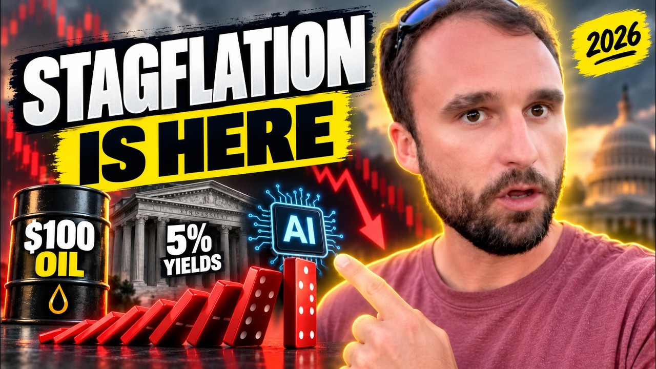 STAGFLATION IS HERE: $100 Oil, 5% Yields & the AI Bubble Are Colliding