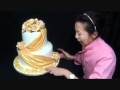 Golden Roses Wedding Cake-June 2011.wmv ...