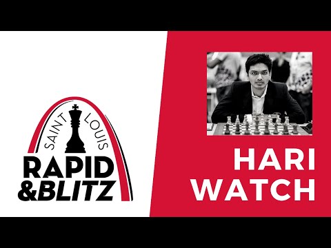 Watching  St.Louis Blitz Day one. Ft. GM Anish Giri, GM Nihal Sarin, IM Harshit Raja
