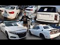 Sharjah crashed cars Auction | Rang Rover , Mustang , Challanger , BMW , Honda