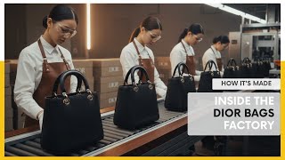Inside the Dior Factory: How Dior Bags Are Made (Luxury Bag Production)