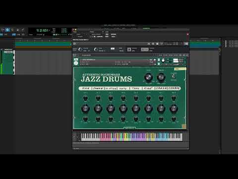 Authentic Soundware | Jazz Drums for Kontakt v2 | Walkthrough