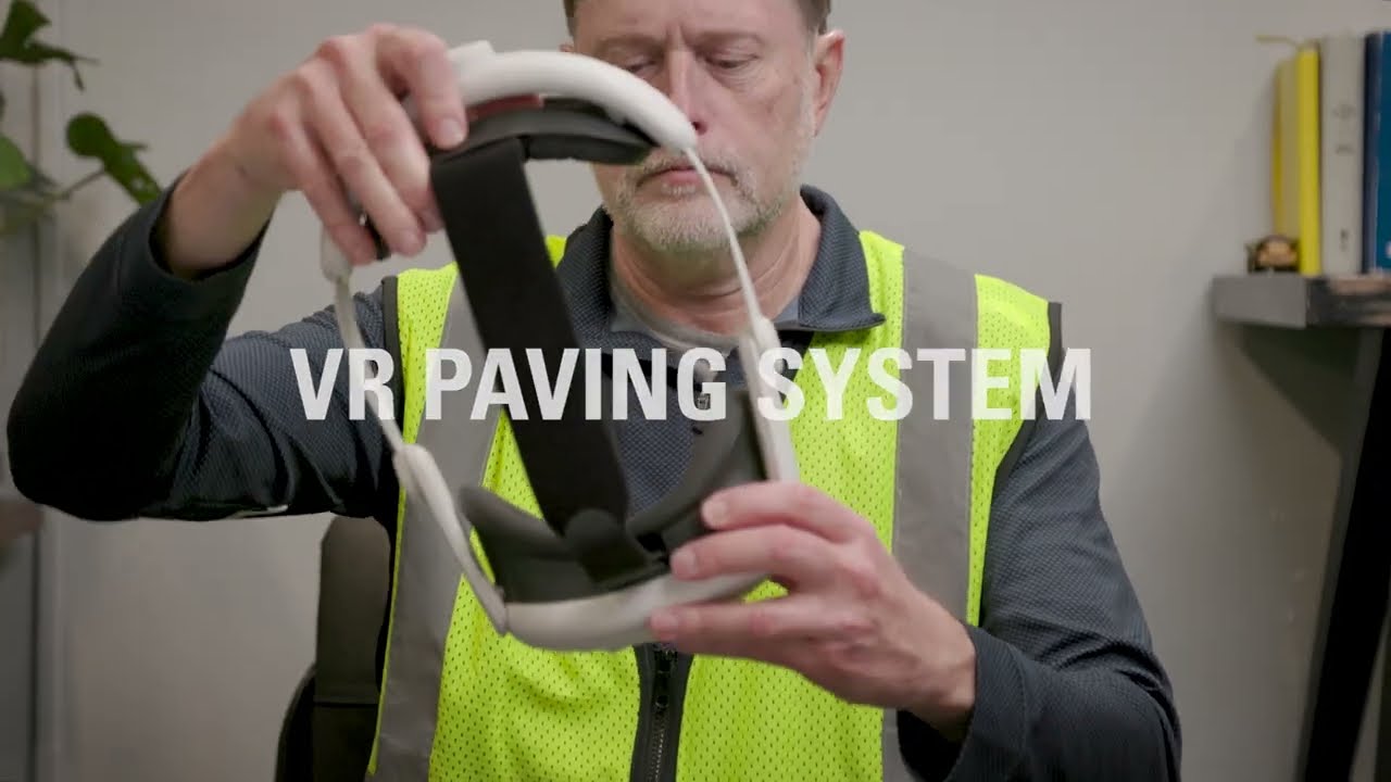 Cat® Simulators VR Paving System