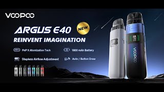 Voopoo Argus E40 Kit 1800mAh (Sky Blue)
