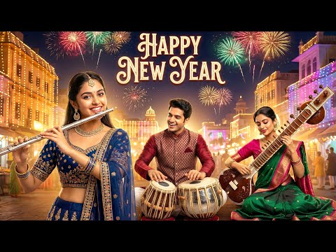 Happy New Year – Enjoy Indian Flute, Sitar & Tabla for Relaxing Calm Vibes
