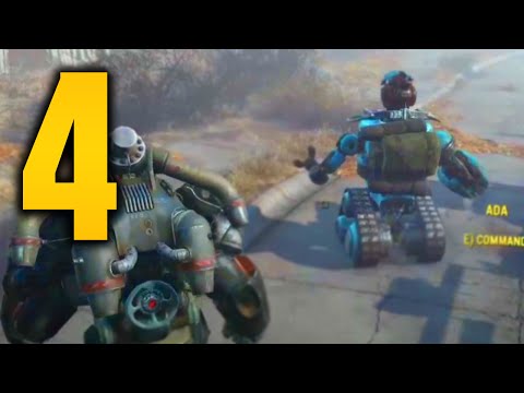 Fallout 4 Automatron DLC Walkthrough - Part 4 "RADAR BEACONS" (Let's Play, Playthrough)