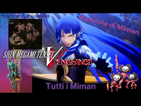 Shin Megami tensei 5 Vengeance - Tutti i Miman di Shinagawa Gameplay ITA PS5 No (Commentary)