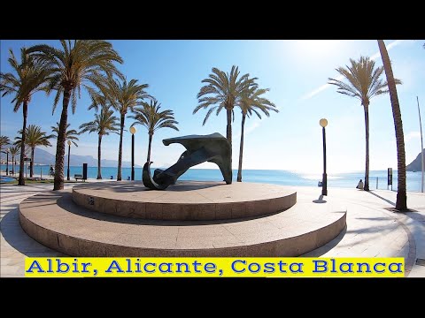 Albir near Benidorm, Alicante, Costa Blanca, Spain. Walking Tour 19-04-21 🇪🇸