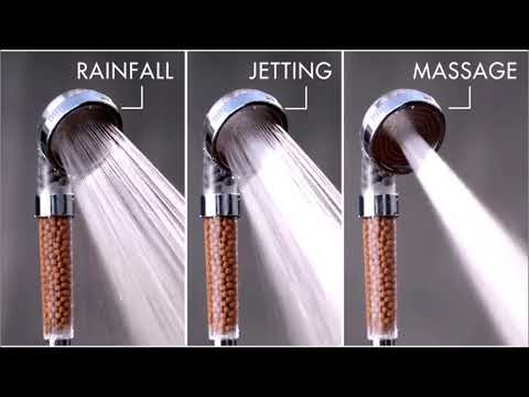 Crystal Spa Hand Hold Bathroom Hand Shower