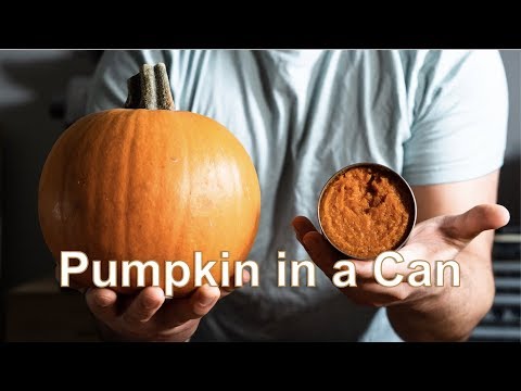 How to make canned PUMPKIN recipe