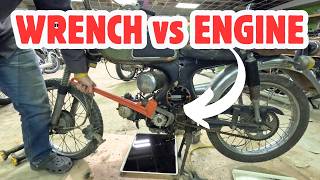 Big Pipe Wrench vs Seized Honda CL90 Part 2 Redemption