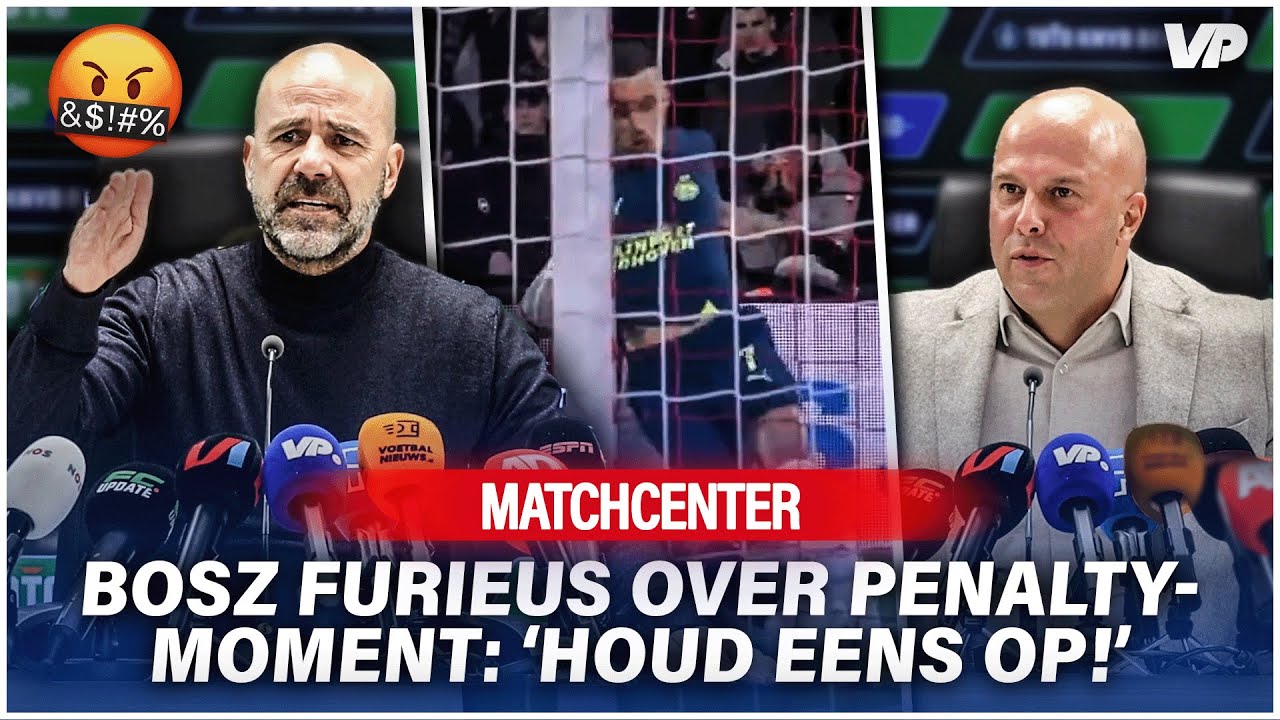 Thumbnail for article: Bosz 'doodziek' na PSV-nederlaag: 'Even serieus, heb je de beelden gezien?'