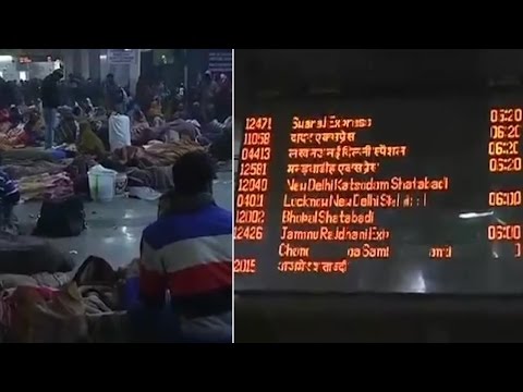 Watch | Dense fog delays 82 trains and several flights