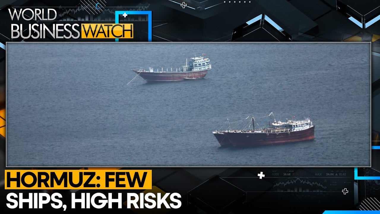 Weekly Hormuz Tracker: Traffic Down 34% (Aug 3-9) | WION World Business Watch