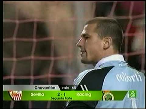Sevilla FC: 4 - Racing de Santander: 1 (Jornada: 17 - 2007/08)