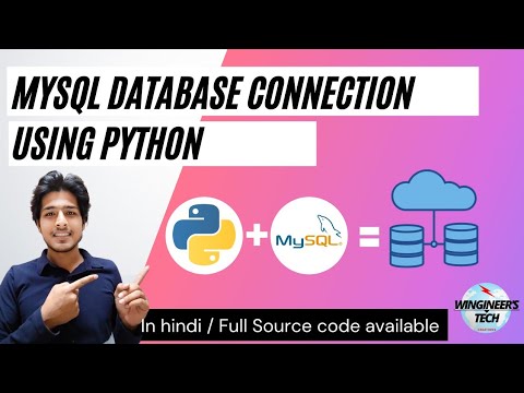 Database Connection With Python In Hindi Mysql With Python
