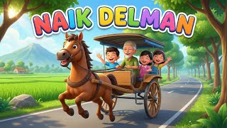 Download lagu Naik Delman 🐴✨ - Lagu Anak Indonesia Populer Sepanjang Masa | Animasi 3D Ceria mp3