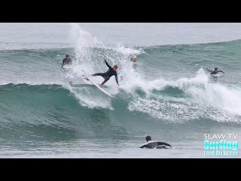 Groms on Fire Surfing Lowers Trestles - 4K Highlights Session - 05-27-2022