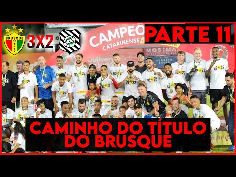 Brusque 2-2 Figueirense - Brusque on the road to the Santa Catarina state championship title.