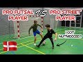 Street Panna vs International Pro Futsal Player! + Freestyler!!