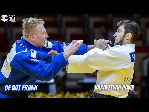 DE WIT FRANK (NED) vs DAVID KARAPETYAN (RUS) - FINAL (-81kg) -Abu Dhabi Grand Slam 2023-柔道