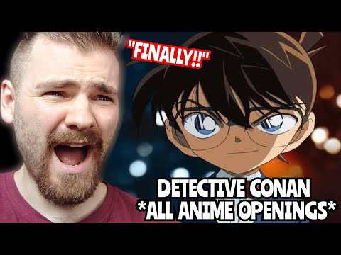 First Time Reacting to "DETECTIVE CONAN Openings (41-60)" | New Anime Fan! | REACTION!