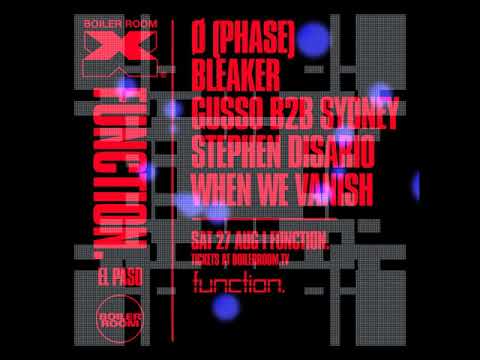 Stephen Disario | Boiler Room: El Paso