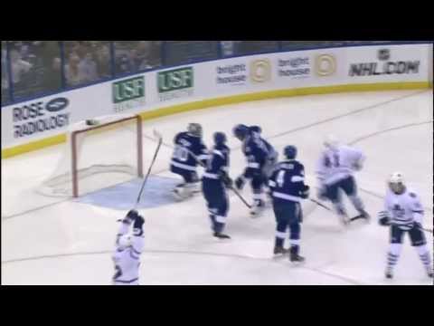 MacArthur Goal - Leafs 1 vs Lightning 0 - Nov 22nd 2011 (HD)